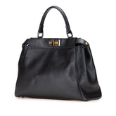 フェンディ ピーカブー ハンドバッグ ショルダーバッグ 2WAY 8BN226 ブラック レザー レディース FENDI 【中古】